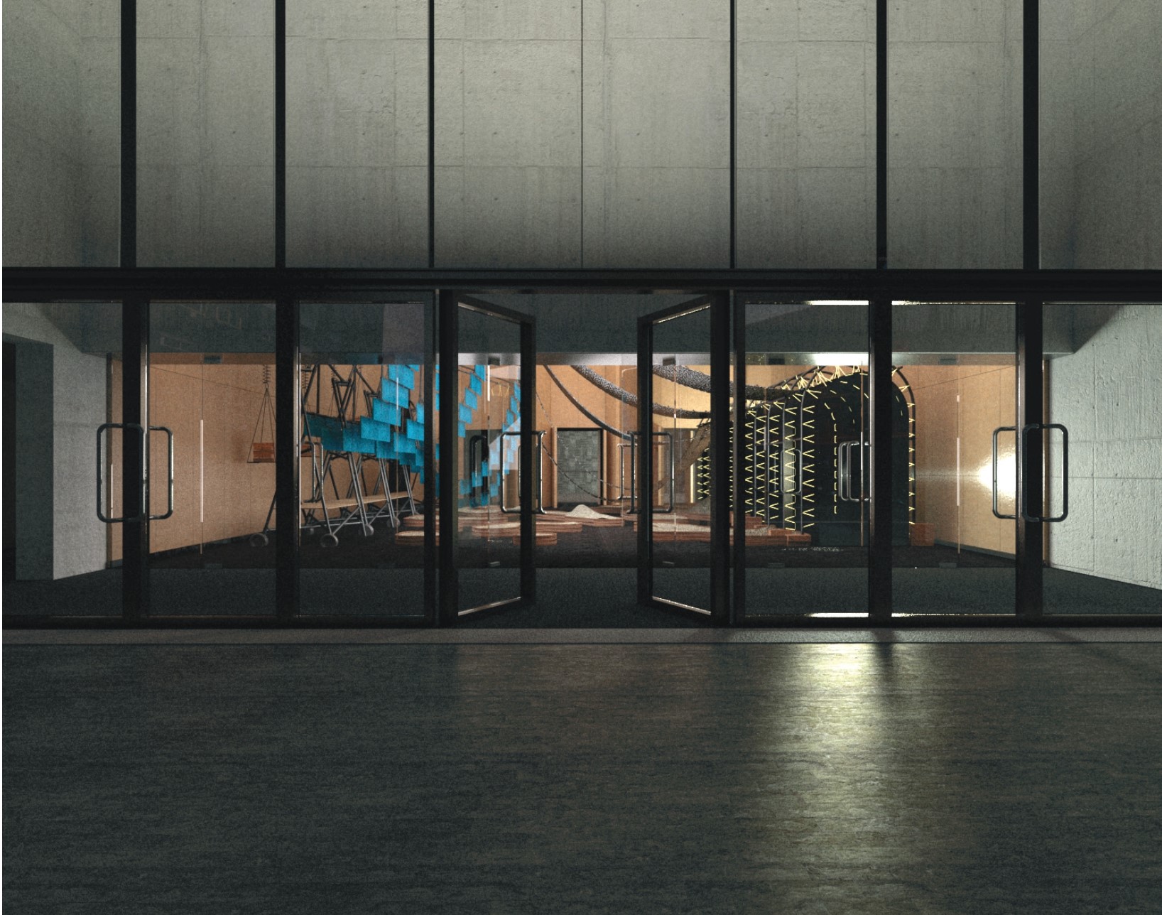 Night render